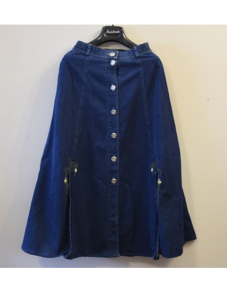 GONNA IN STILE TIROLESE  Jeans tg. 40