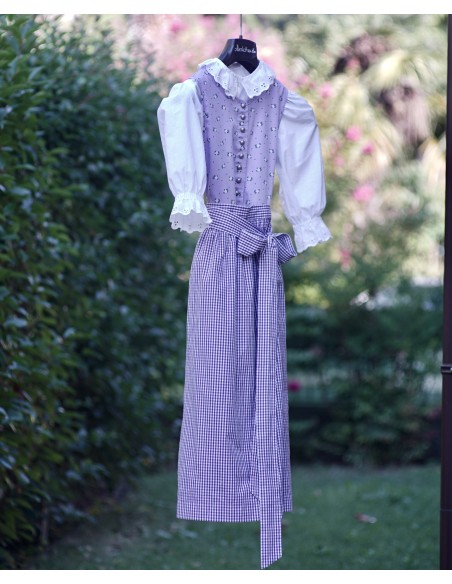 ABITO IN STILE TIROLESE   tg.140 -8 anni. Dirndl