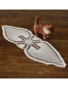 CENTRO 56x20cm UNCINETTO A MANO