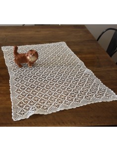 CENTRO 73x45cm UNCINETTO A MANO