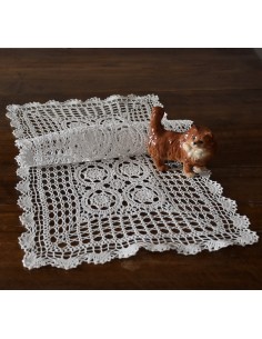 CENTRO 92x38cm UNCINETTO A MANO