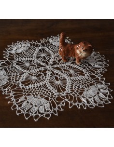 CENTRO diam. 52cm UNCINETTO A MANO