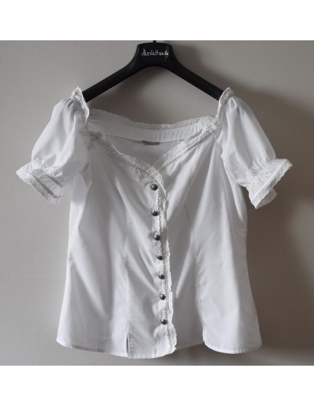 CAMICETTA  TIROLESE  TG.44/46 it. DONNA