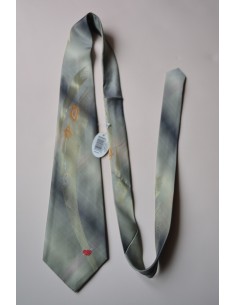 ROMANTICA CRAVATTA CON CUORICINI