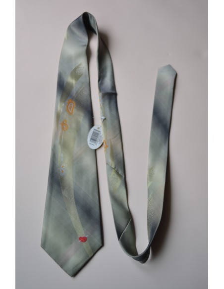 ROMANTICA CRAVATTA CON CUORICINI