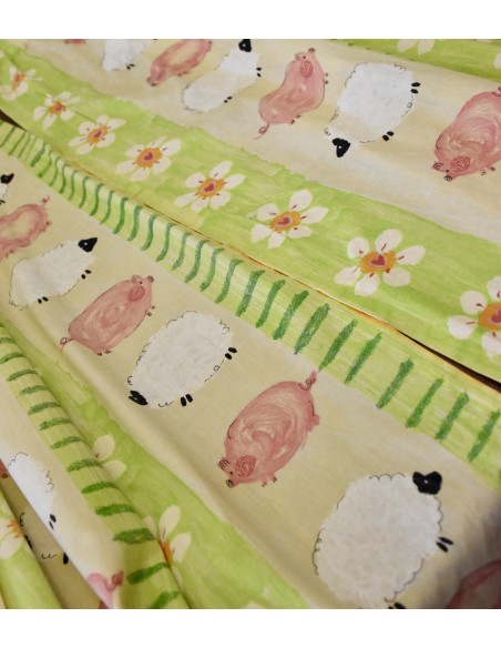 COPPIA TENDE CAMERETTA  BAMBINI 130x165 cm