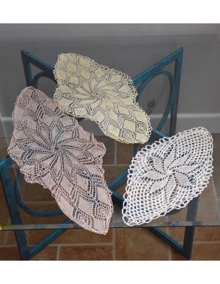 SET 3 CENTRI  REALIZZATI A MANO AI FERRI