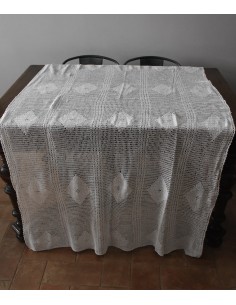 TENDA REALIZZATA A MANO AD UNCINETTO 220x120 cm