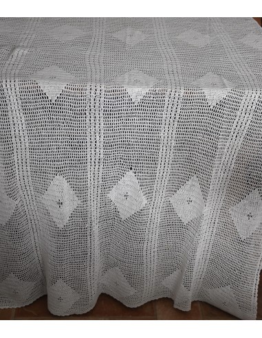 TENDA REALIZZATA A MANO AD UNCINETTO 220x120 cm