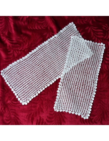 SET 2 CENTRI REALIZZATI A MANO AD UNCINETTO