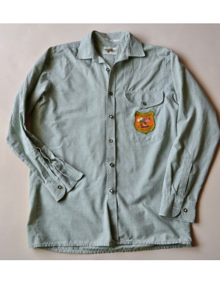 CAMICIA UOMO STILE TIROLESE  TG.37 Imperial