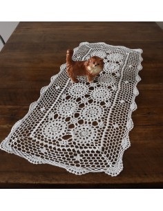 CENTRO 80x35 cm UNCINETTO A MANO