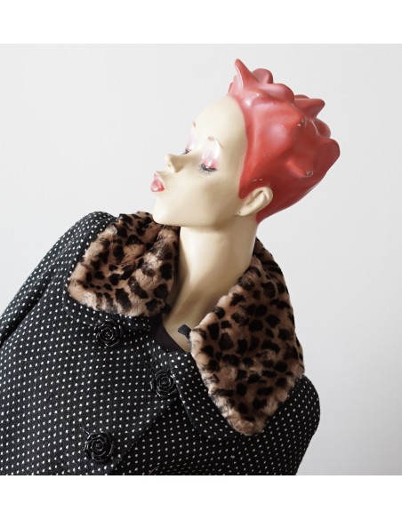 COLLO DI PELLICCIA VERA  VINTAGE