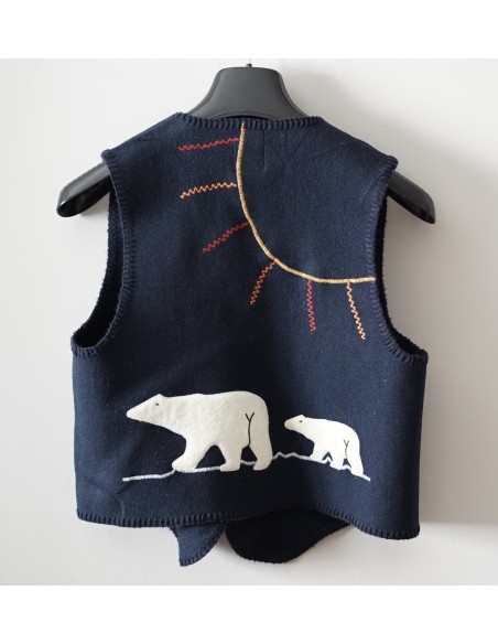 GILET IN STILE TIROLESE tg. S LANA IVALU