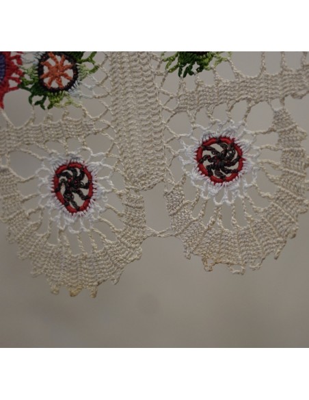 FARFALLA REALIZZATA A MANO AD UNCINETTO