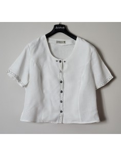 CAMICIA STILE TIROLESE  tg 50/52 Tramontana