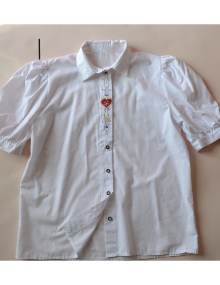 CAMICIA IN STILE TIROLESE tg. 46