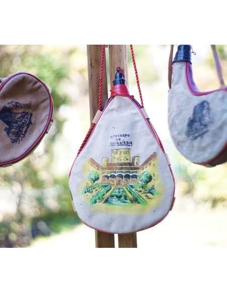 BORRACCIA IN  PELLE " Granada"