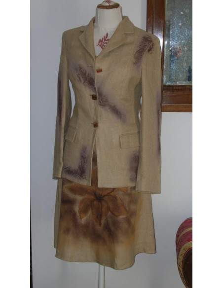 TAILLEUR / COMPLETO DONNA 3pz Tg. 42Laura Biagiotti Roma