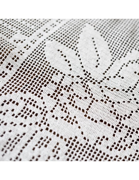 TENDA / COPRITAVOLO AD UNCINETTO 105x185 cm