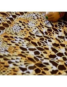 CENTRO REALIZZATO A MANO AD UNCINETTO diam. 58 cm 2