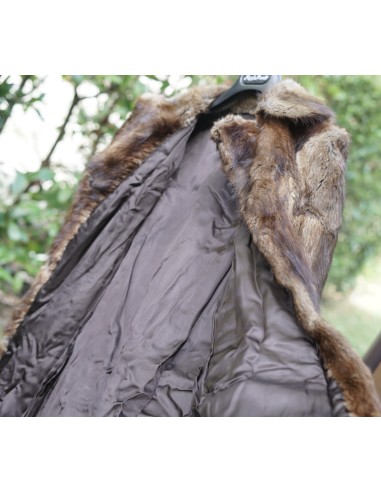 PELLICCIA DI ONDATRA VERA Tg.46