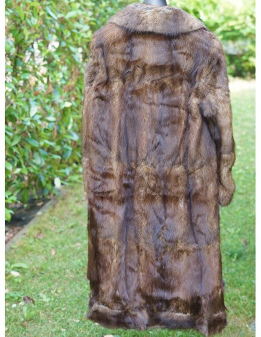 PELLICCIA DI ONDATRA VERA Tg.46