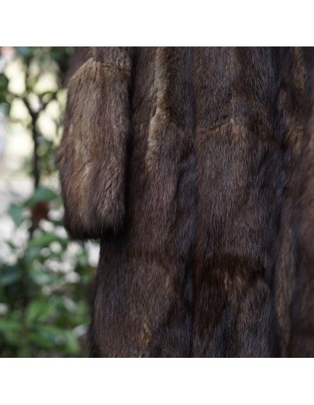 PELLICCIA DI ONDATRA VERA Tg.46