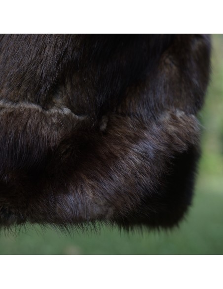 PELLICCIA DI ONDATRA VERA Tg.46