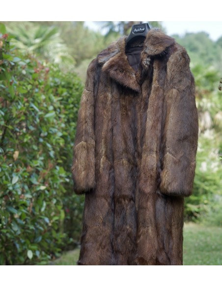 PELLICCIA DI ONDATRA VERA Tg.46