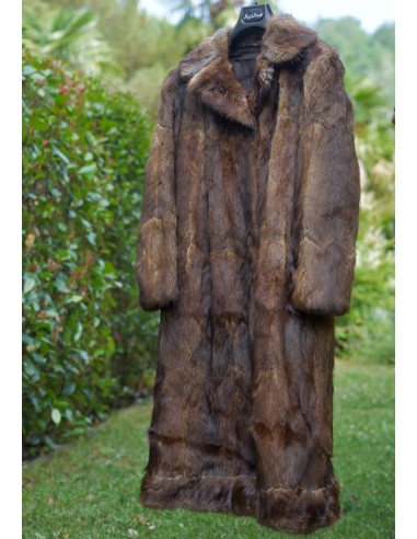 PELLICCIA DI ONDATRA VERA Tg.46