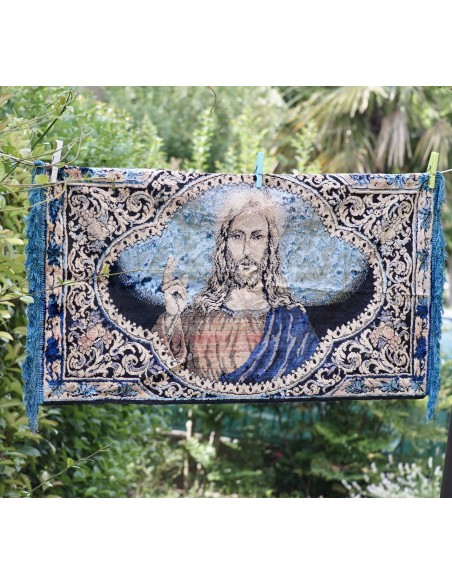 CENTRO / ARAZZO RELIGIOSO CON GESU'