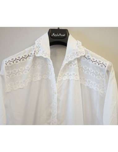 CAMICIA DA NOTTE  CON PIZZO