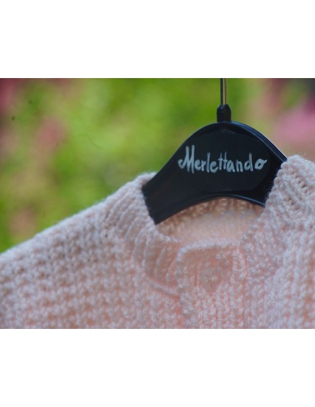MAGLIONCINO GOLFINO 3/6 mesi NEONATO REALIZZATO A MANO