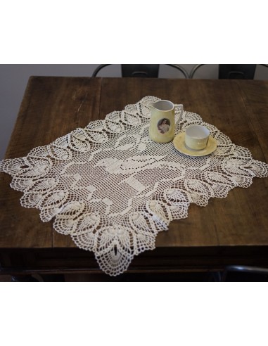 TOVAGLIETTA  A MANO UNCINETTO 73x59 cm