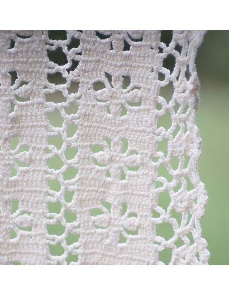 TOVAGLIETTA  A MANO UNCINETTO 106X76 cm