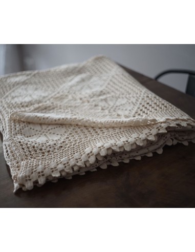 COPRILETTO IN COTONE REALIZZATO A MANO