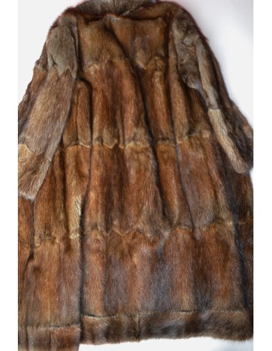 PELLICCIA DI ONDATRA VERA Tg.46