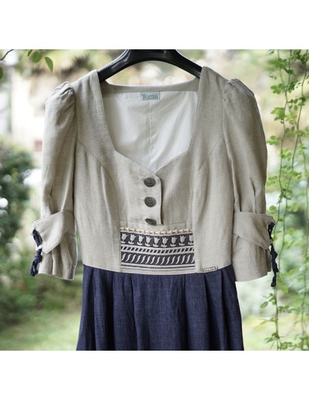 ABITO TIROLESE  tg. 42 LINO Wesenjak