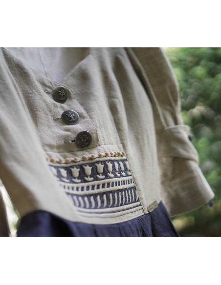 ABITO TIROLESE  tg. 42 LINO Wesenjak