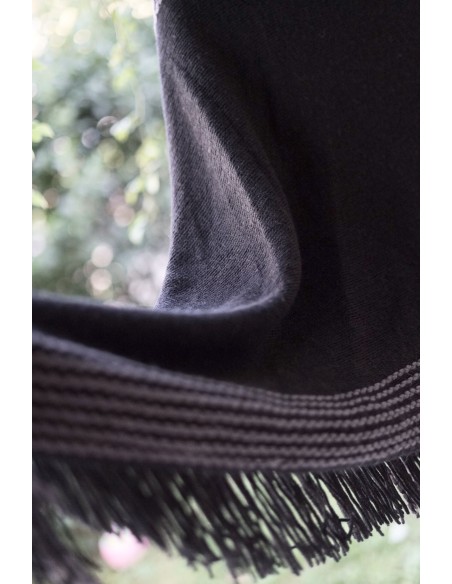 PONCHO / COPRISPALLE COLORE NERO