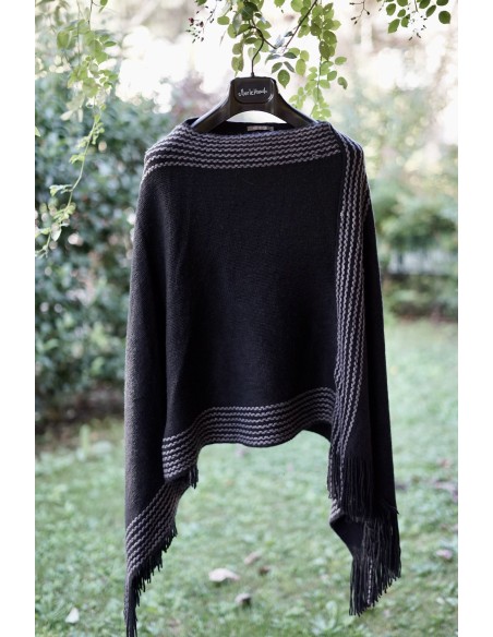 PONCHO / COPRISPALLE COLORE NERO