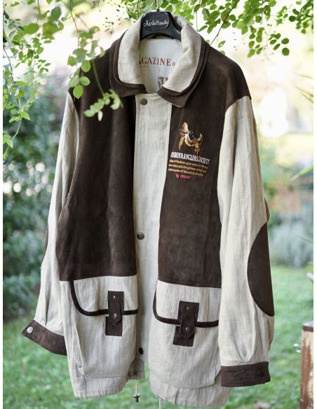 GIUBBOTTO UOMO tg.56 LINO PELLE