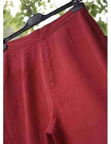 PANTALONI Tg.44 DONNA STILE TIROLESE ROSSO