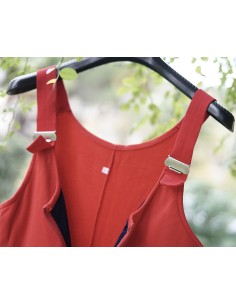 PANTALONI ZUAVA BRETELLE  SCI VINTAGE tg 42 2