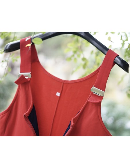 PANTALONI ZUAVA BRETELLE  SCI VINTAGE tg 42