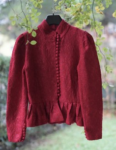 GIACCA ROSSA tg.40 Vintage Antica