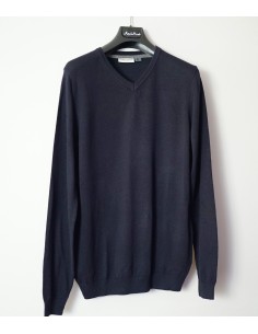 MAGLIONE UOMO  tg.48/50   BLU