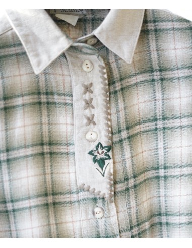 CAMICIA TIROLESE CALDO COTONE  tg 52