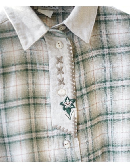 CAMICIA TIROLESE CALDO COTONE  tg 52